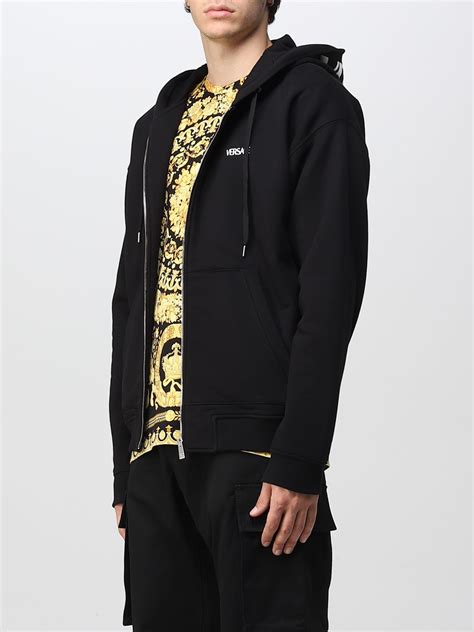 versace collection felpa con zip|Scopri la nuova collezione di felpe Versace uomo su FARFETCH.